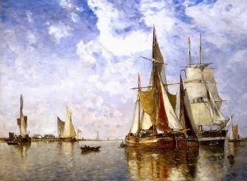  Seascape, boats, ships and warships. 19